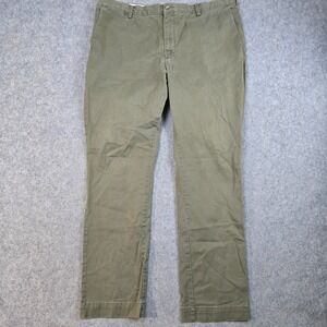 Polo Ralph Lauren Pants Mens 40x32 Chino Stretch Slim Fit‎ Classic Cotton Twill